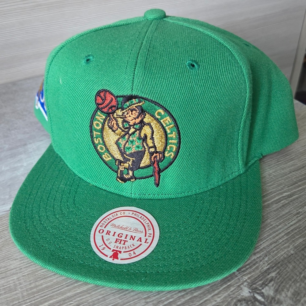 Mitchell & Ness Boston Celtics HWC 50th Anniversary Snapback Green Polyester Hat